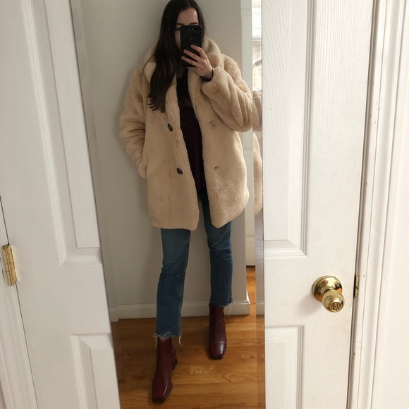 Philosophy Faux Fur Coat - Picture 4 of 4